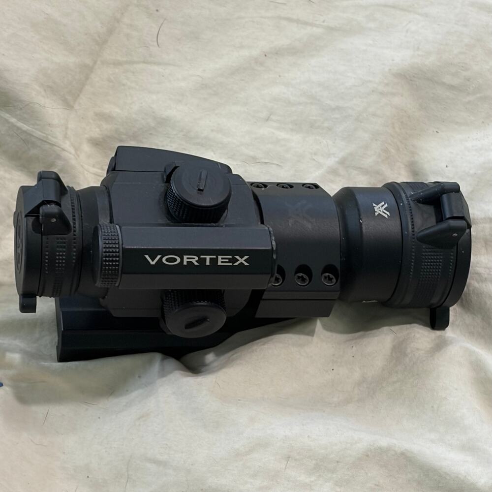 Vortex Strikefire 1x Red Green Dot Sight 30mm Mount Flip Caps Tested